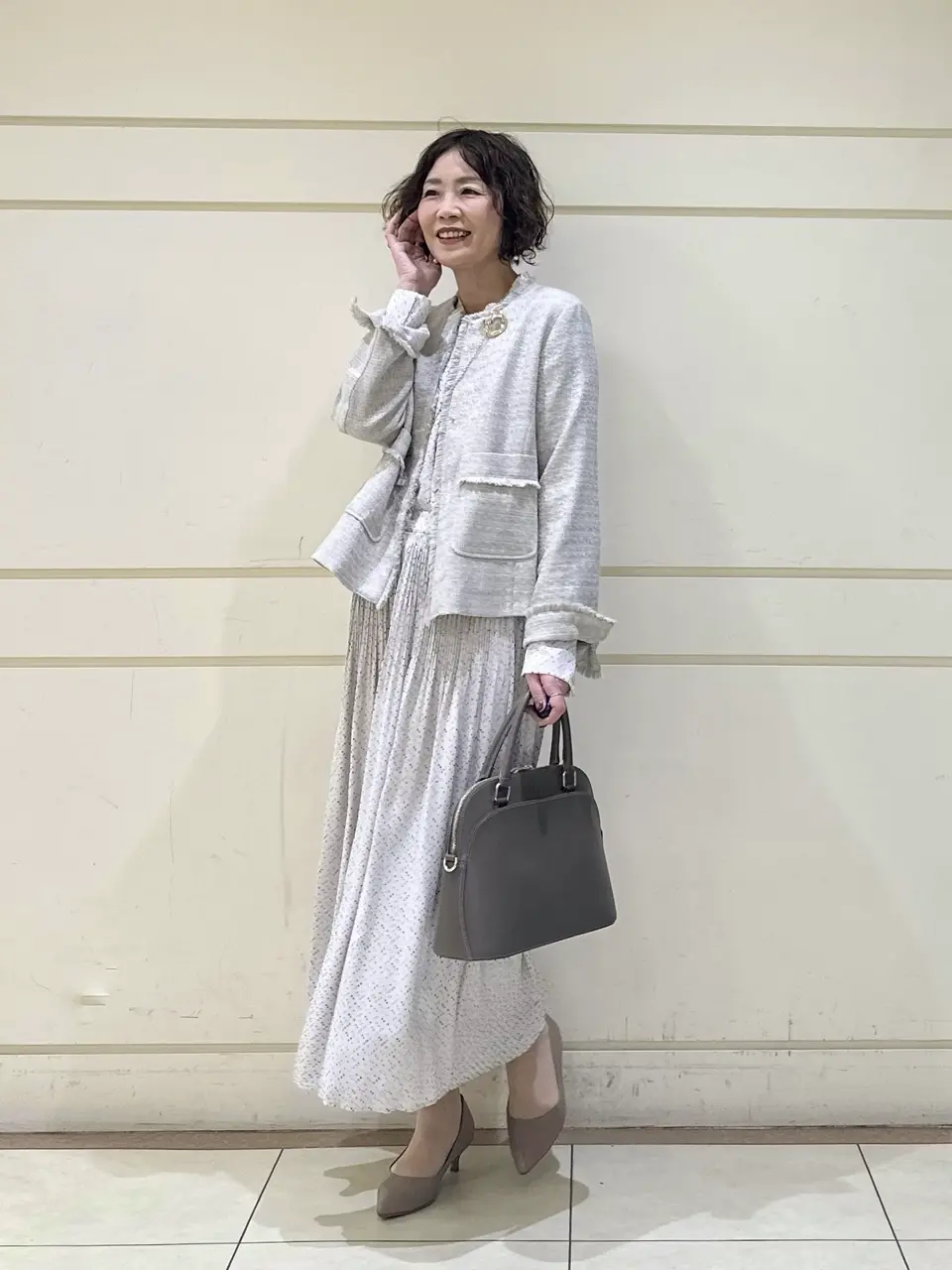 ONWARD CROSSET SELECT maruri コーディネート画像