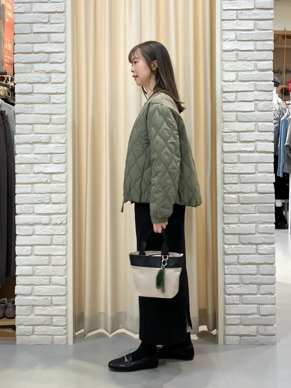 ONWARD CROSSET SELECT 檀 コーディネート画像