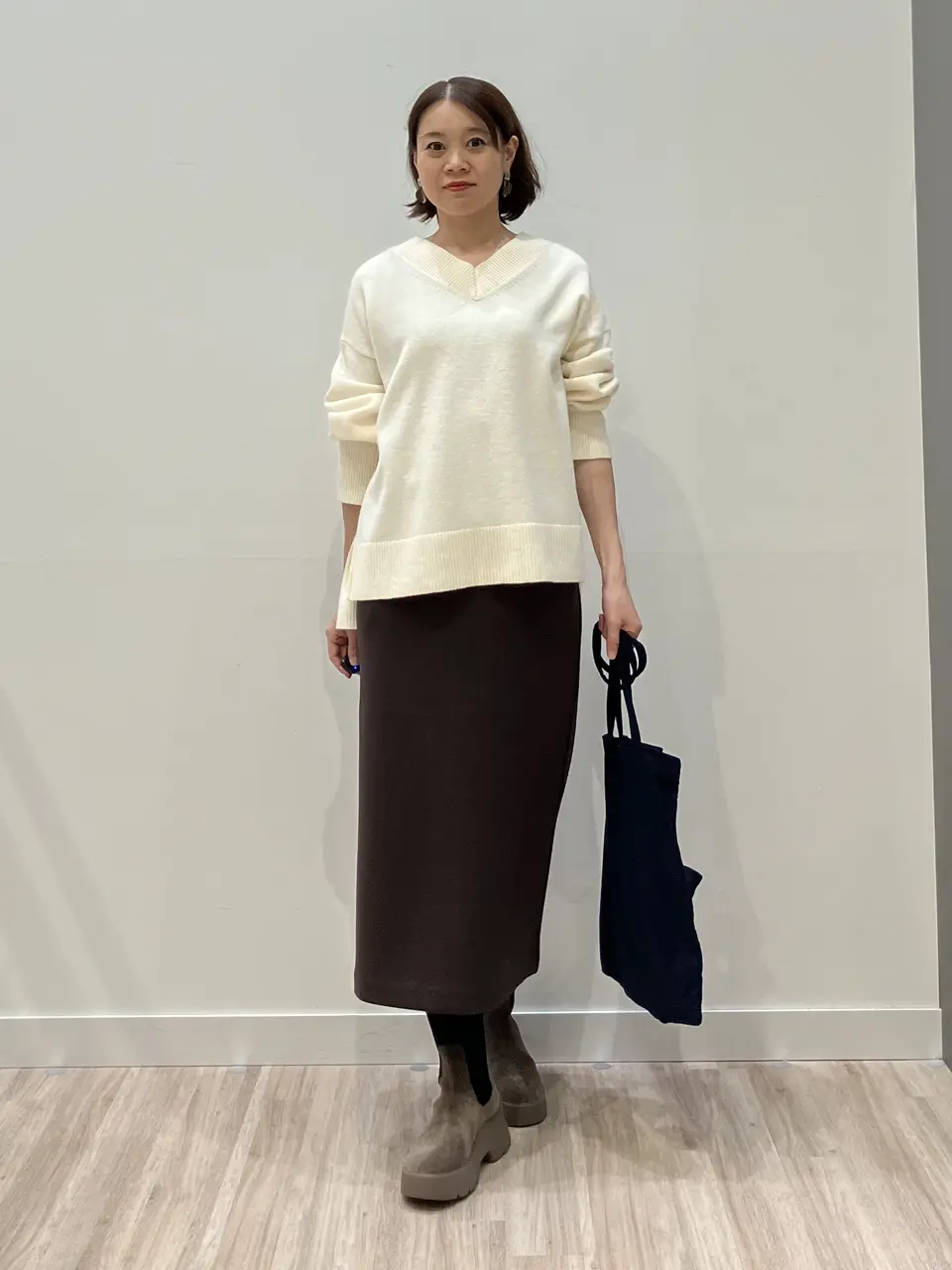 ONWARD CROSSET SELECT 林 コーディネート画像