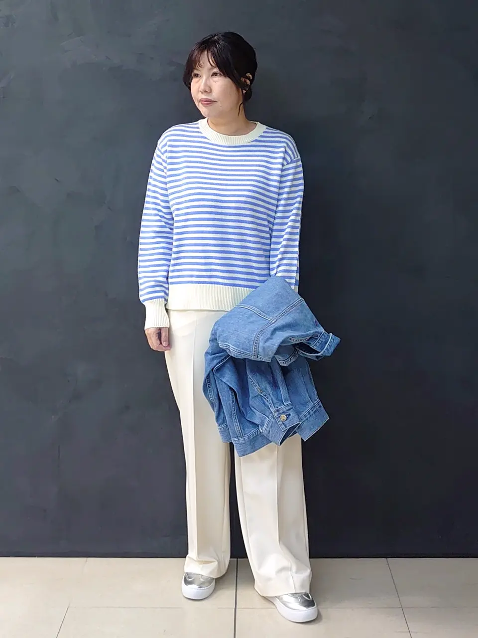 ONWARD CROSSET SELECT 森 コーディネート画像