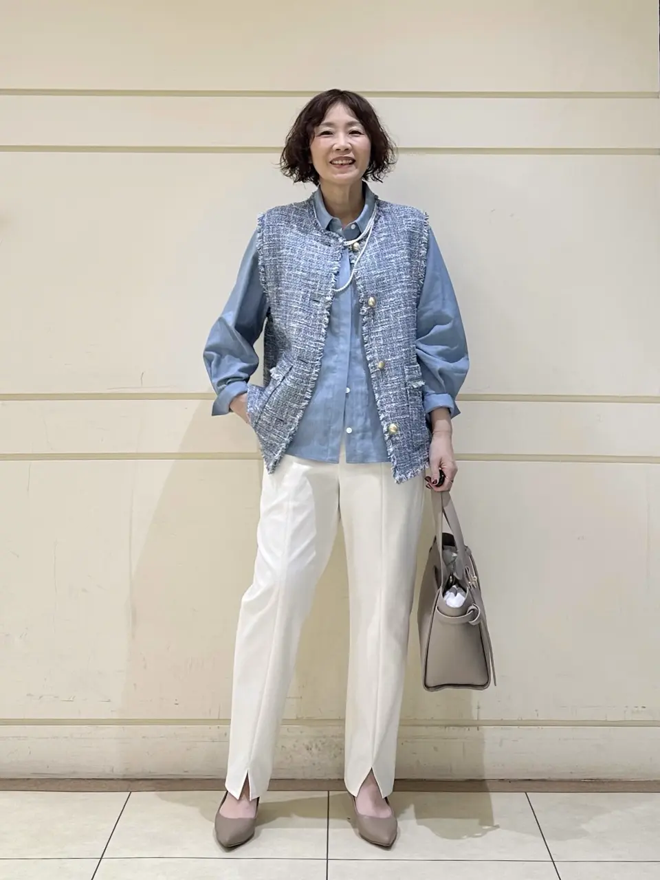 ONWARD CROSSET SELECT maruri コーディネート画像