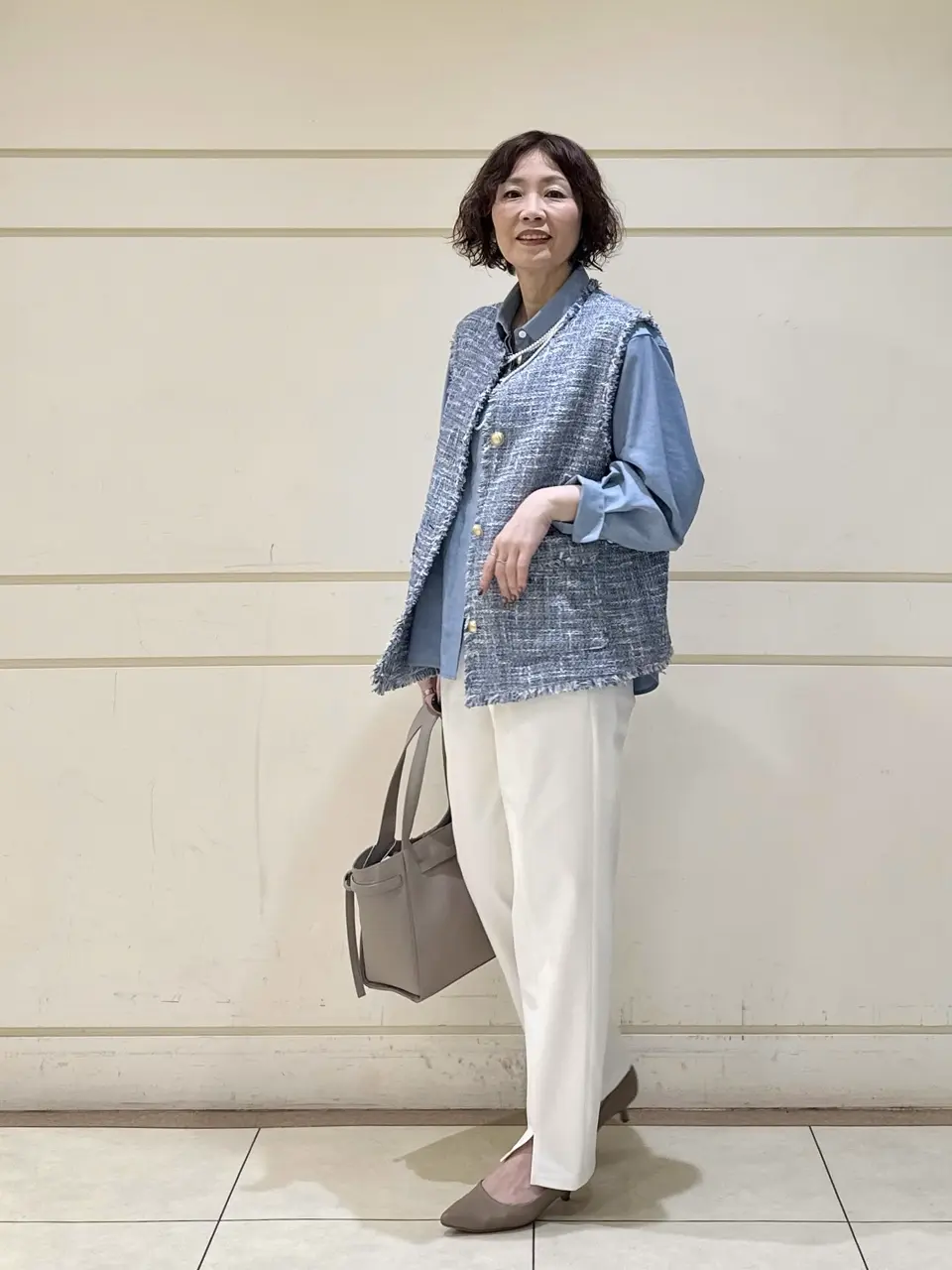 ONWARD CROSSET SELECT maruri コーディネート画像