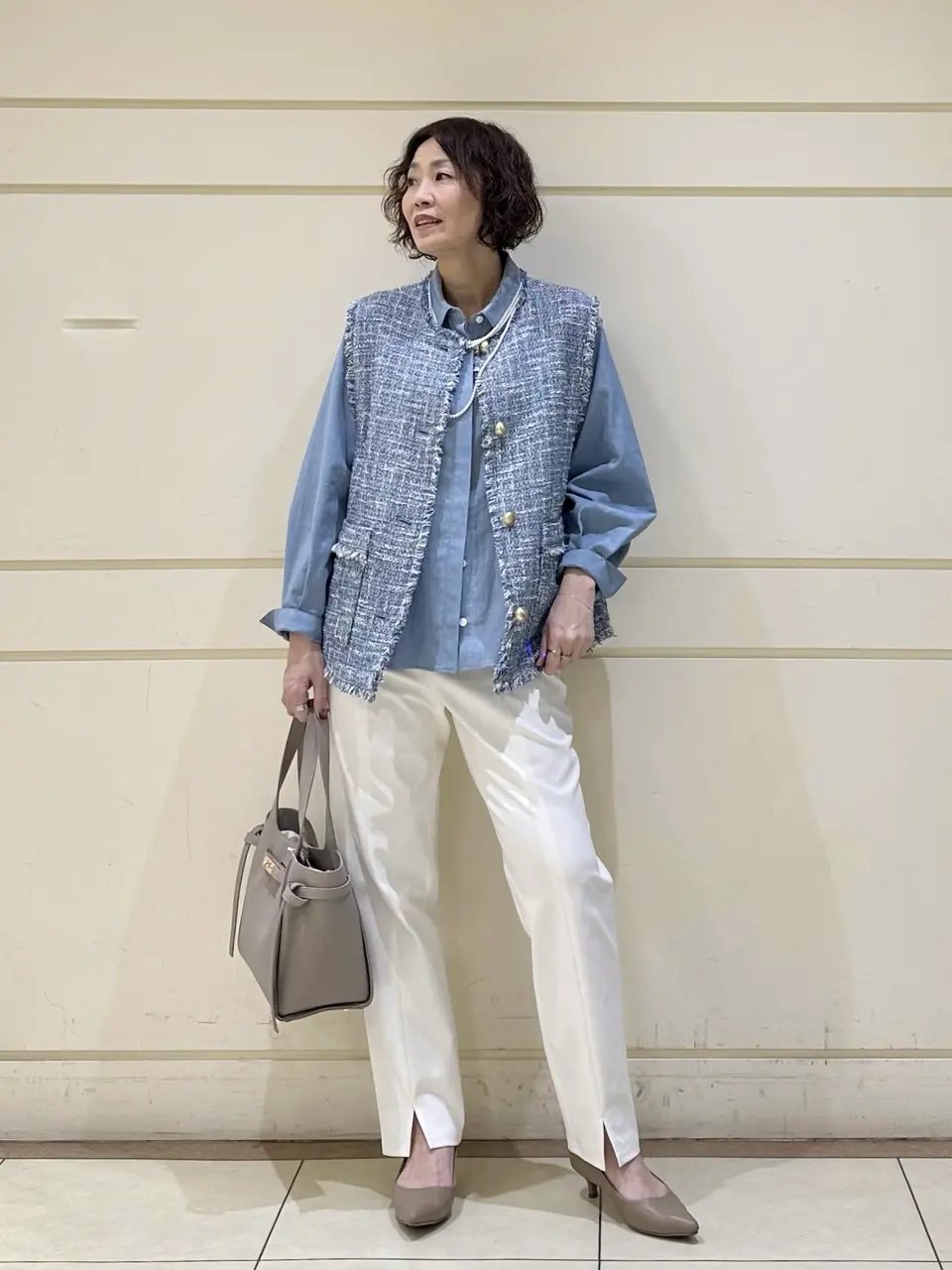 ONWARD CROSSET SELECT maruri コーディネート画像