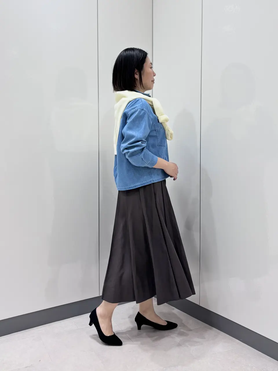 ONWARD CROSSET SELECT 野村 コーディネート画像