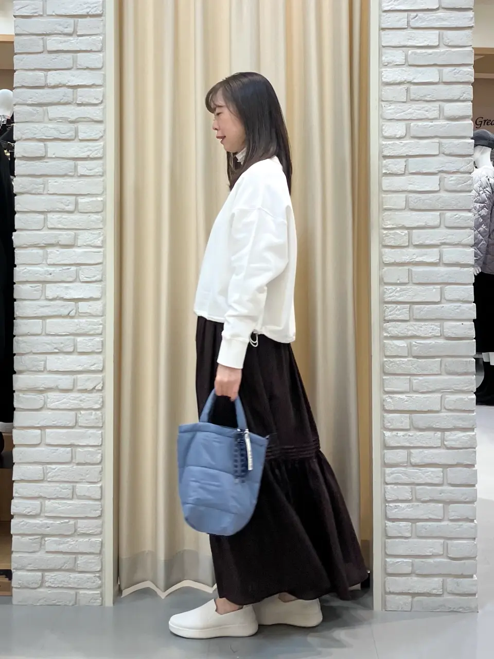 ONWARD CROSSET SELECT 檀 コーディネート画像