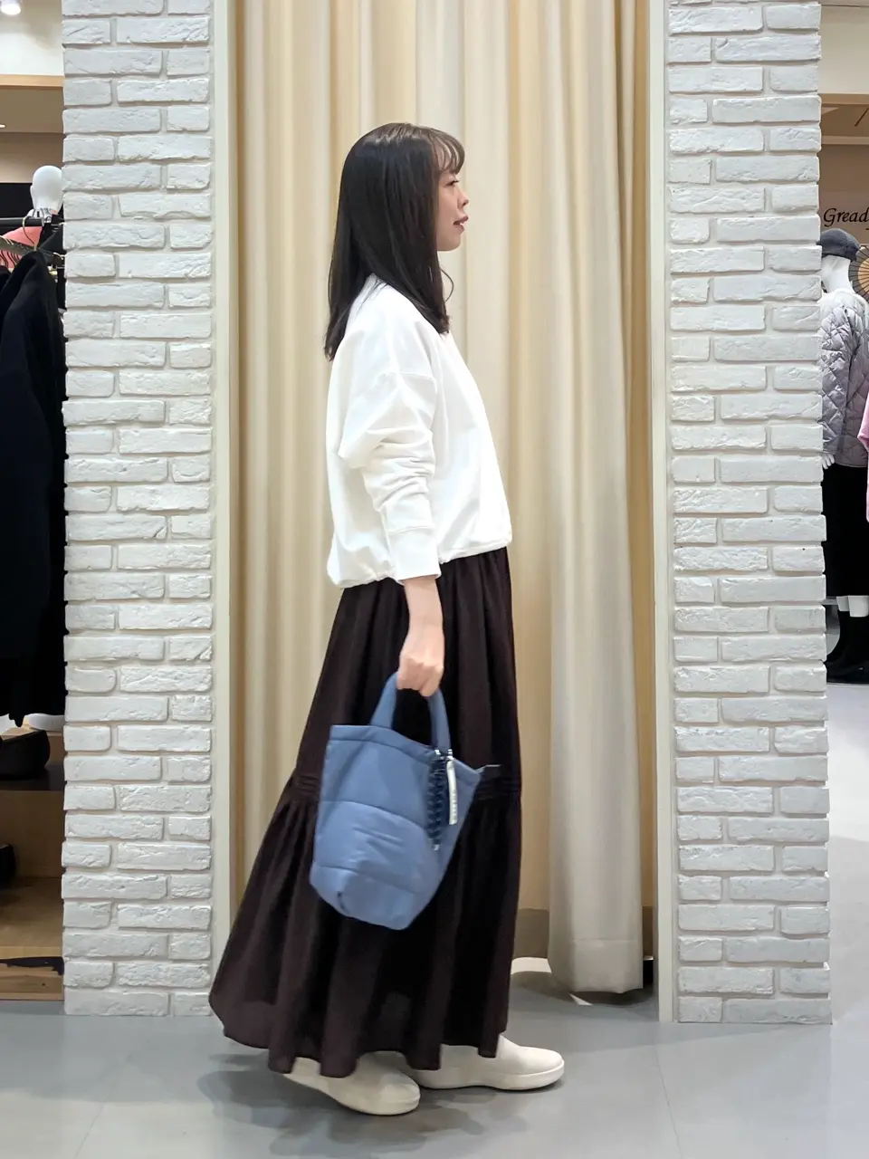 ONWARD CROSSET SELECT 檀 コーディネート画像