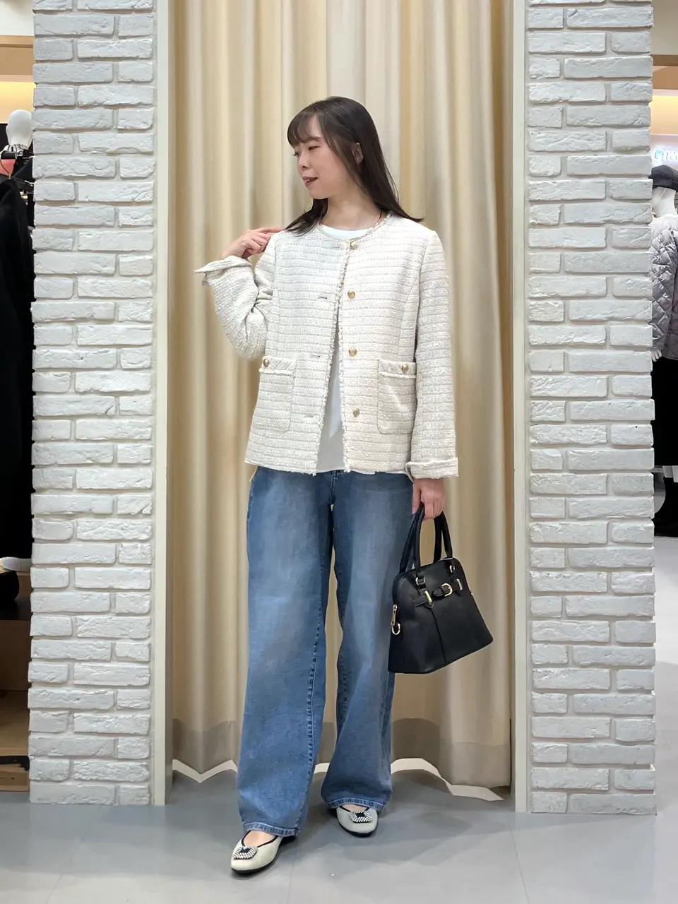 ONWARD CROSSET SELECT 檀 コーディネート画像