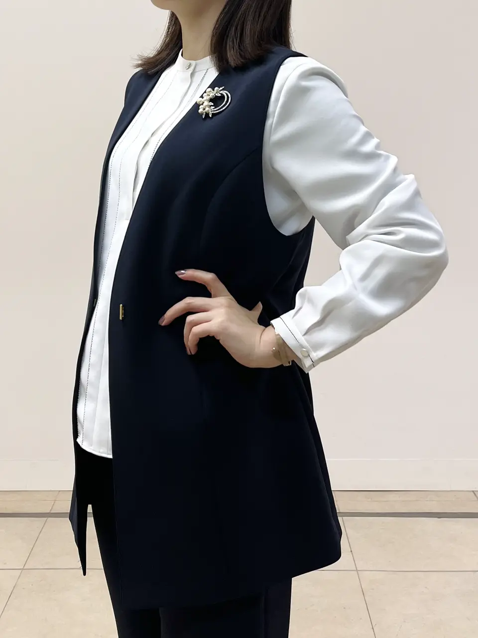 ONWARD CROSSET SELECT 金子 コーディネート画像