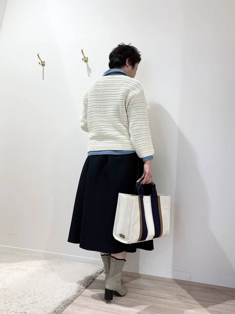 ONWARD CROSSET SELECT 佐藤 コーディネート画像