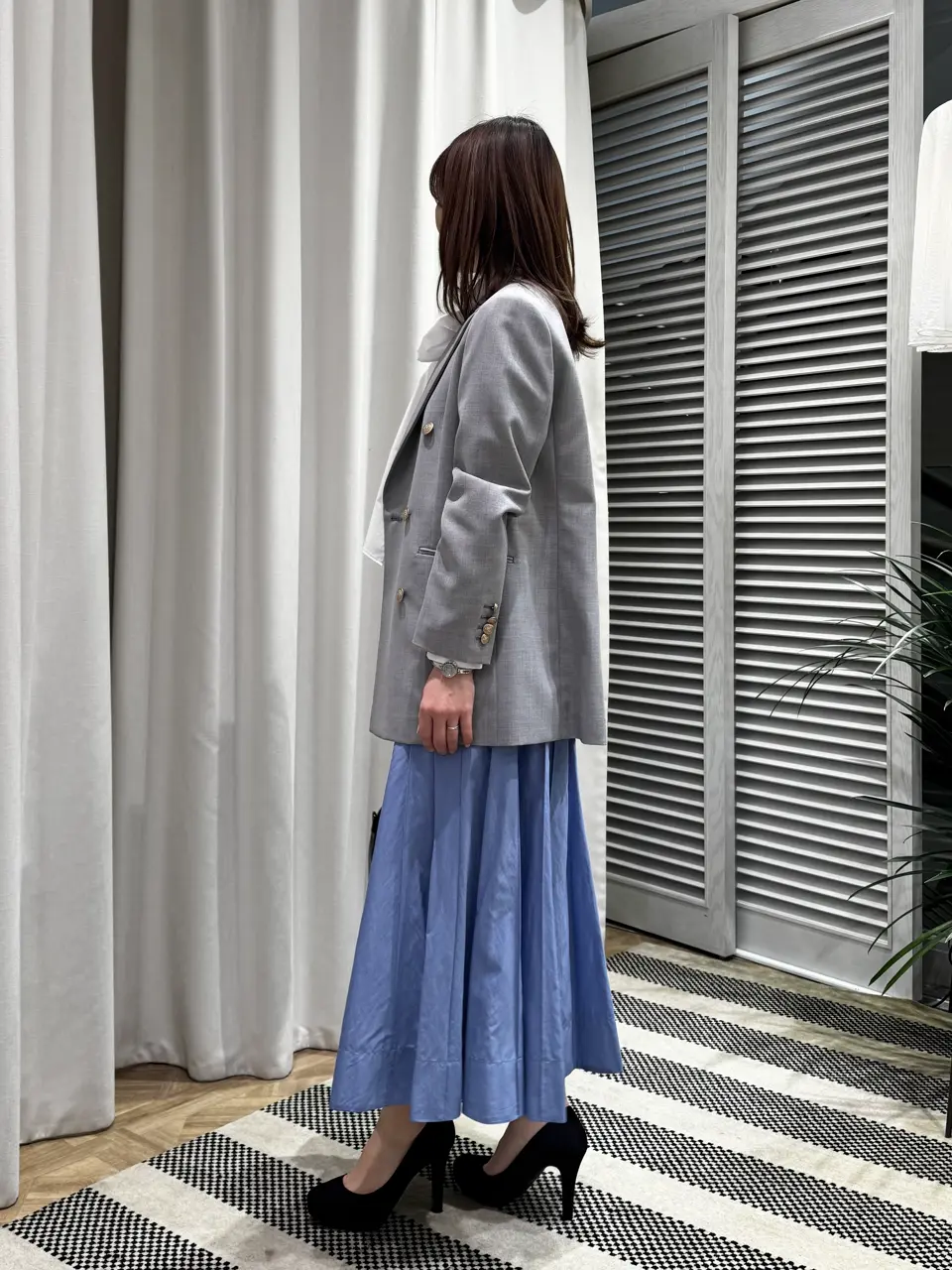 ONWARD CROSSET SELECT KURIYAMA コーディネート画像