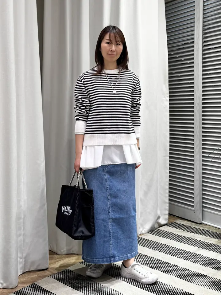 ONWARD CROSSET SELECT KURIYAMA コーディネート画像