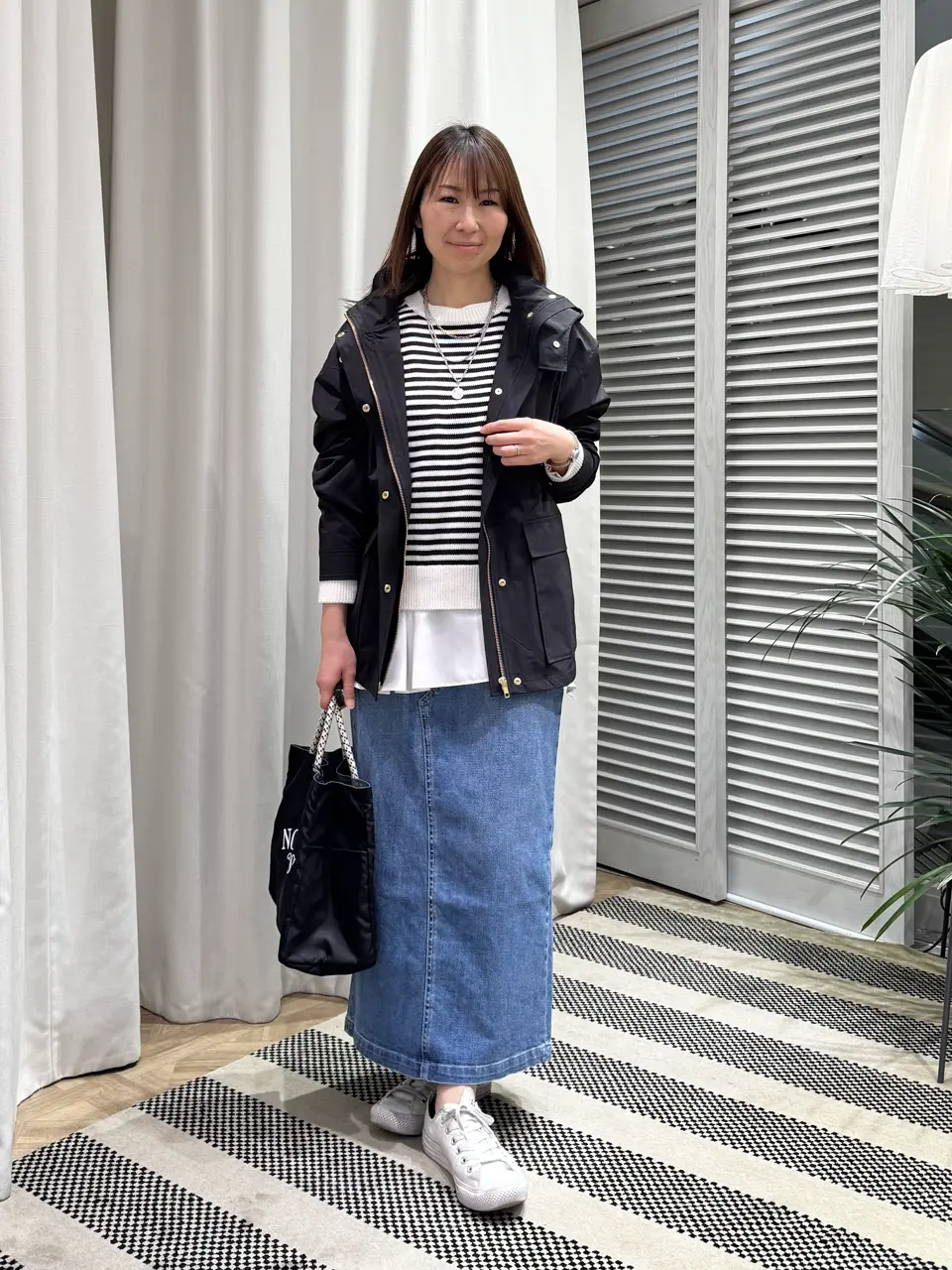 ONWARD CROSSET SELECT KURIYAMA コーディネート画像