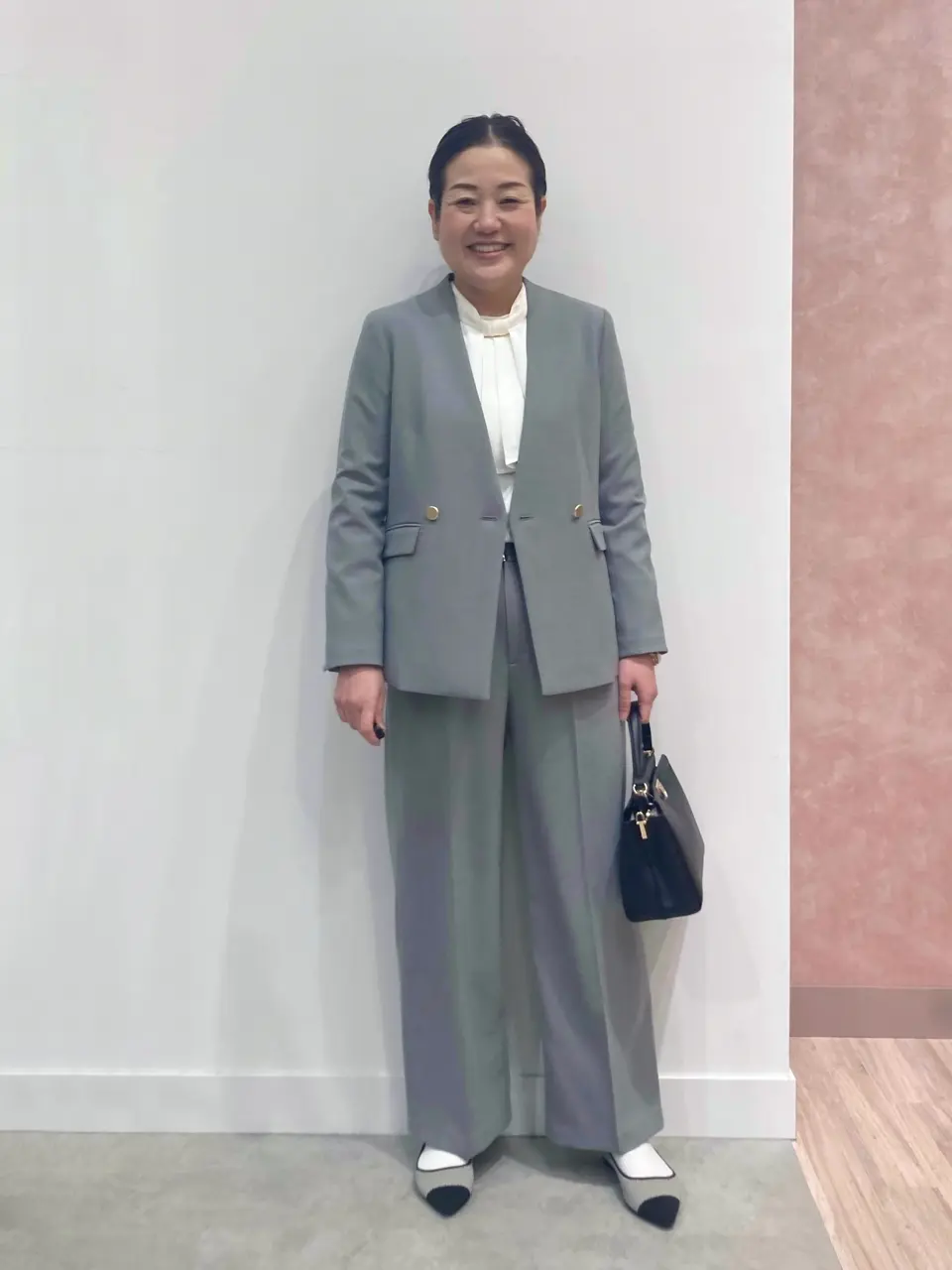 ONWARD CROSSET SELECT 野村 コーディネート画像