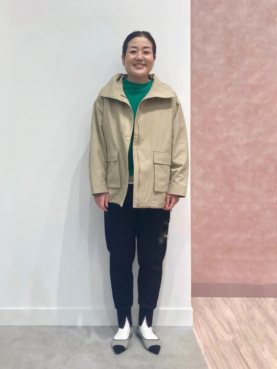 ONWARD CROSSET SELECT 野村 コーディネート画像