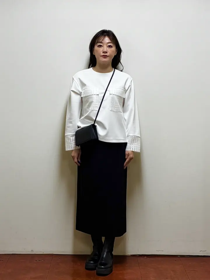 ONWARD CROSSET SELECT ハナ コーディネート画像