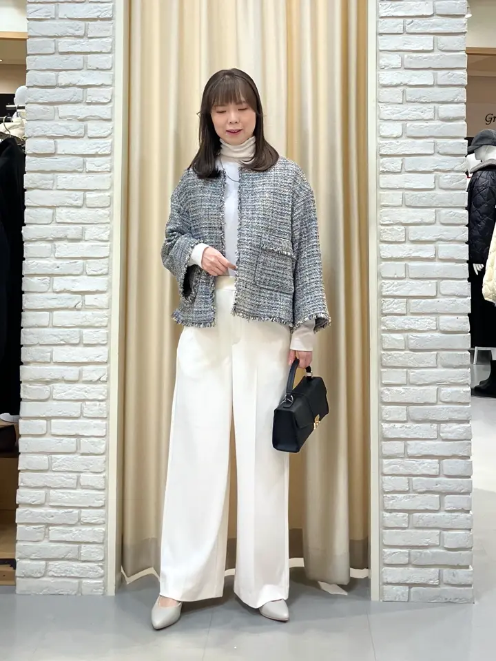 ONWARD CROSSET SELECT 檀 コーディネート画像