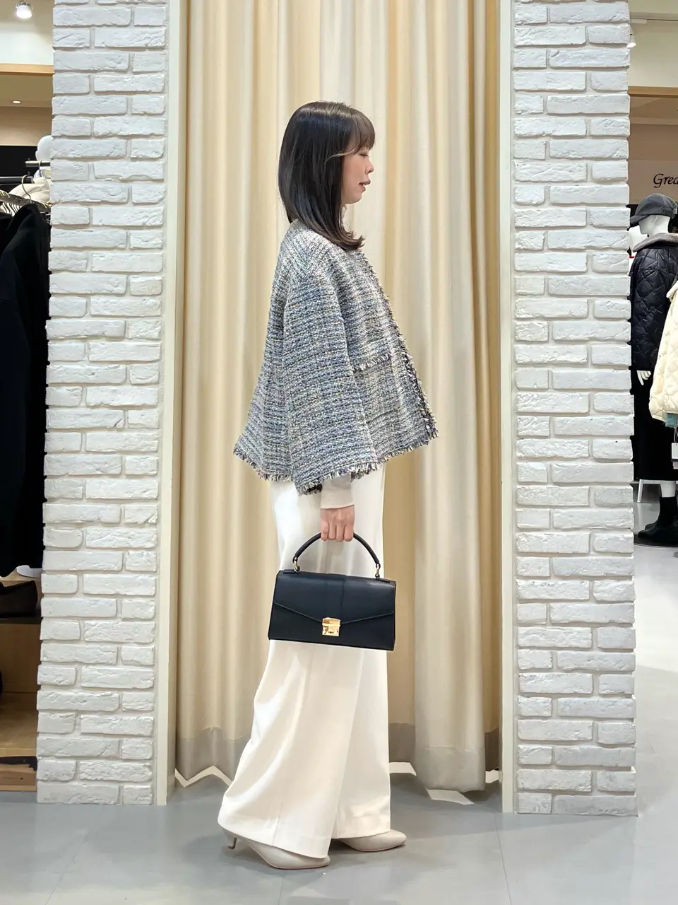 ONWARD CROSSET SELECT 檀 コーディネート画像