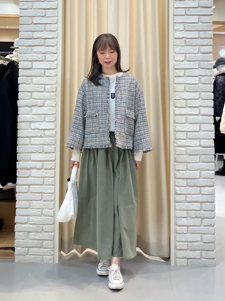 ONWARD CROSSET SELECT 檀 コーディネート画像