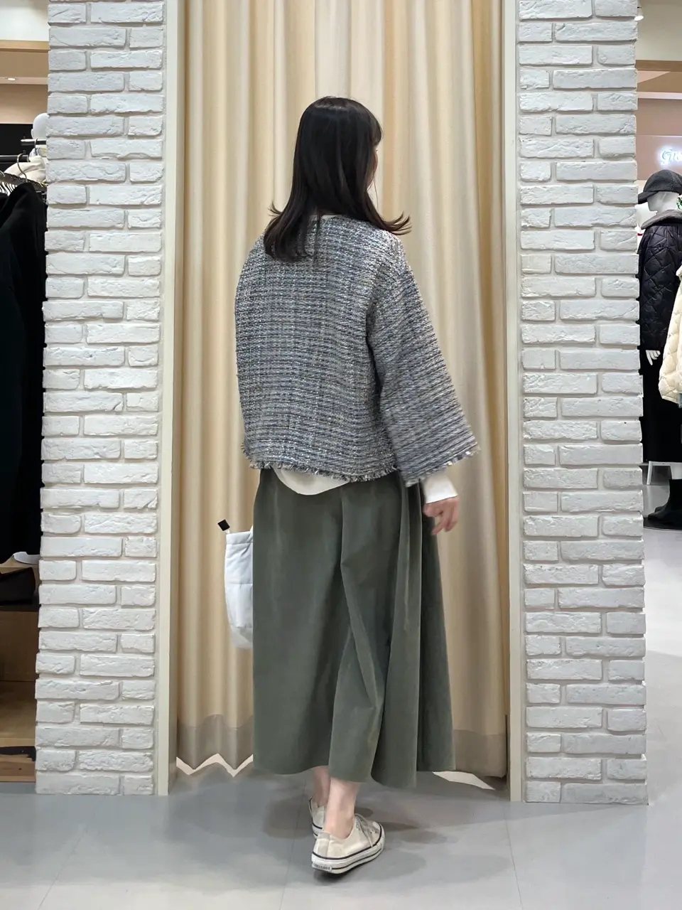 ONWARD CROSSET SELECT 檀 コーディネート画像