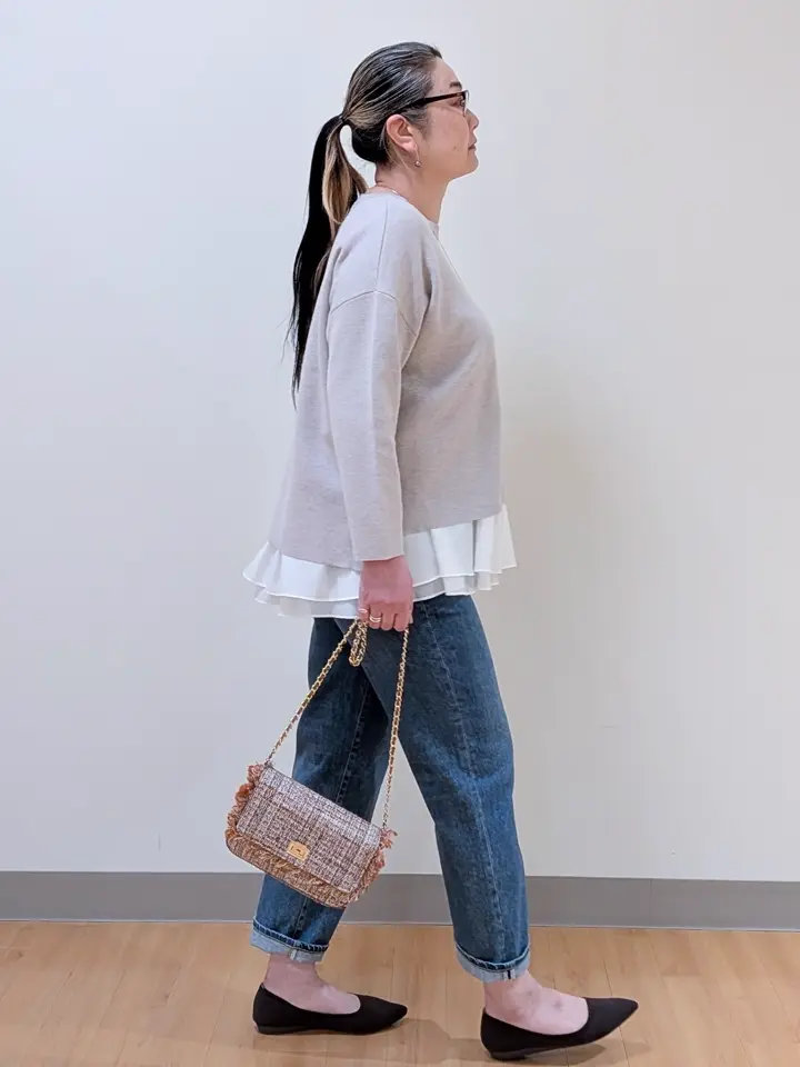 ONWARD CROSSET SELECT nori コーディネート画像