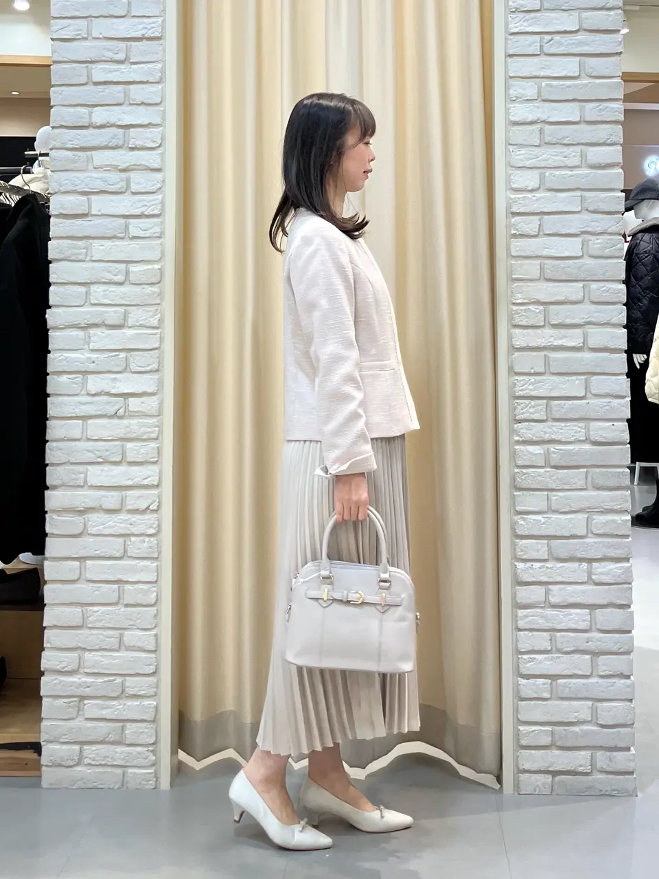 ONWARD CROSSET SELECT 檀 コーディネート画像