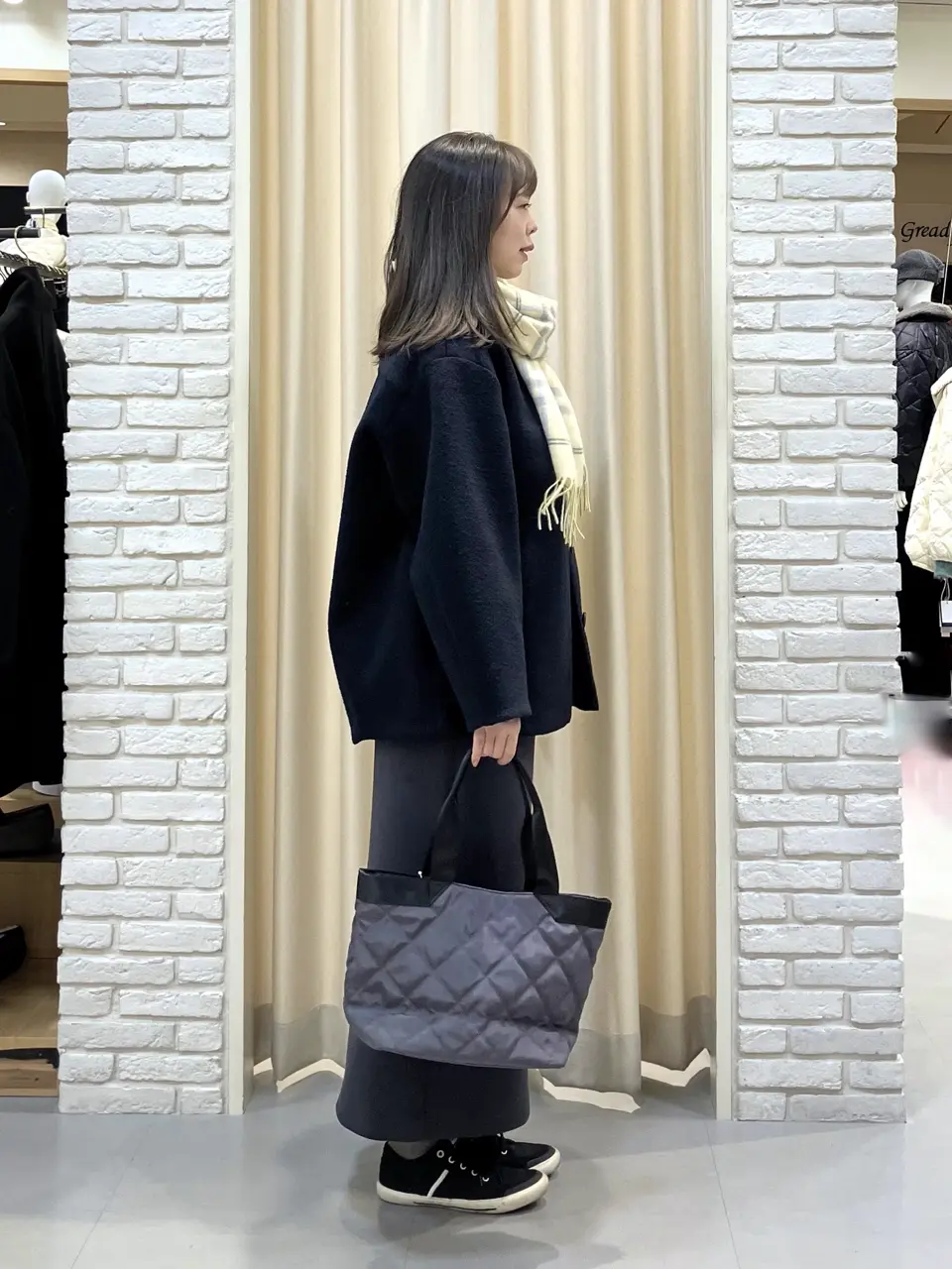 ONWARD CROSSET SELECT 檀 コーディネート画像