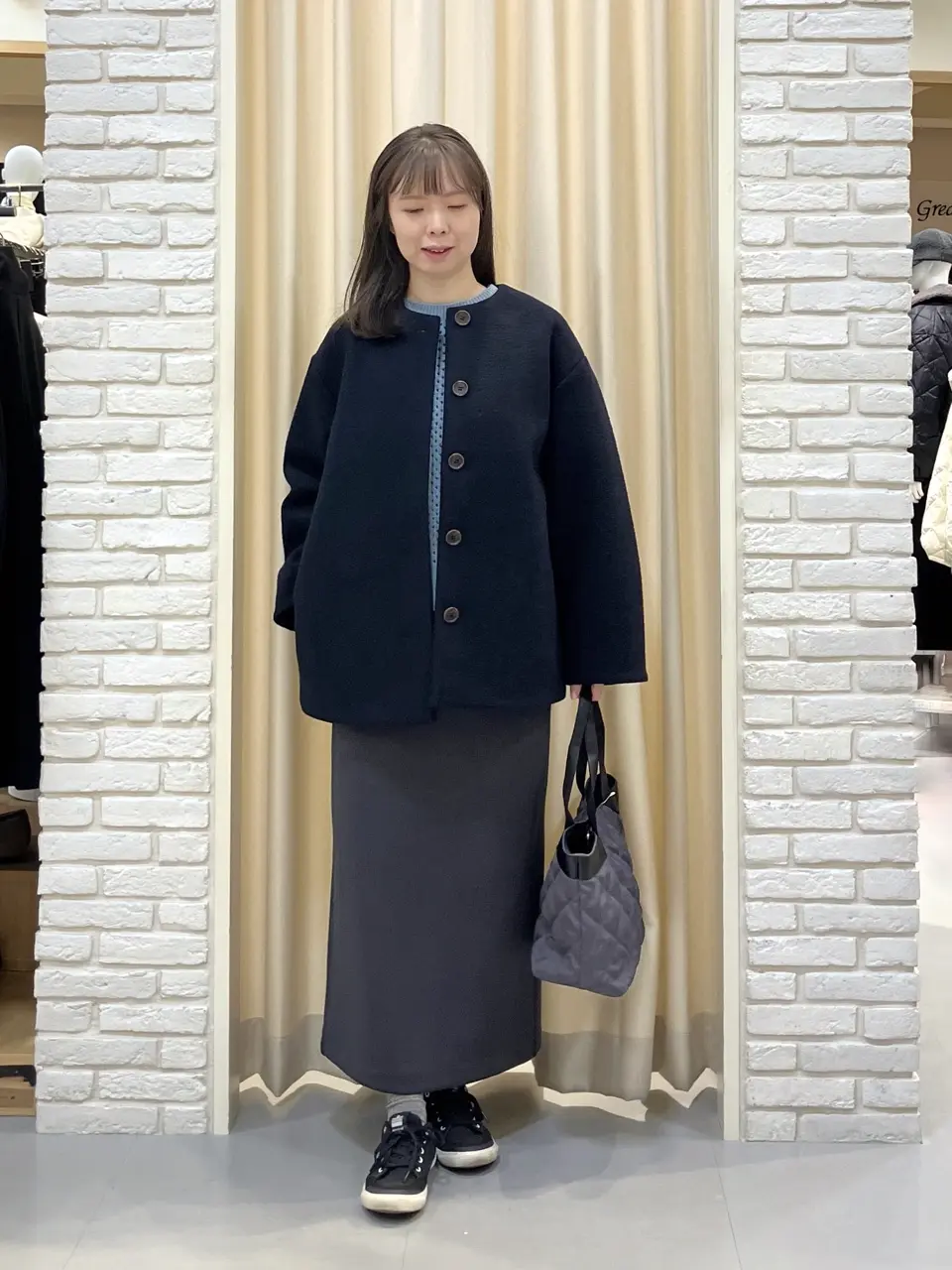 ONWARD CROSSET SELECT 檀 コーディネート画像