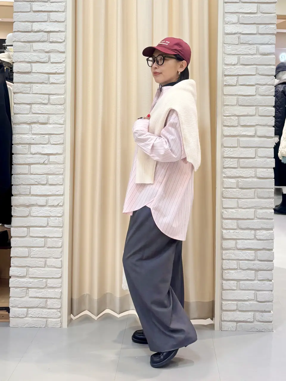 ONWARD CROSSET SELECT 服部 コーディネート画像