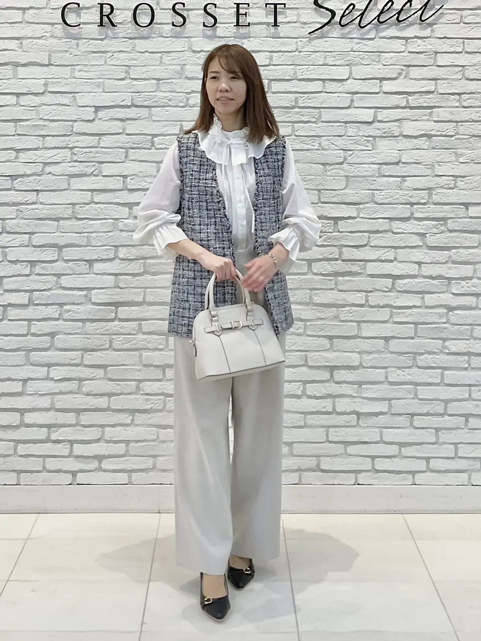 ONWARD CROSSET SELECT IZUMI コーディネート画像