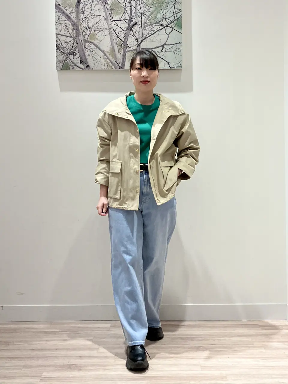 ONWARD CROSSET SELECT 岡 コーディネート画像