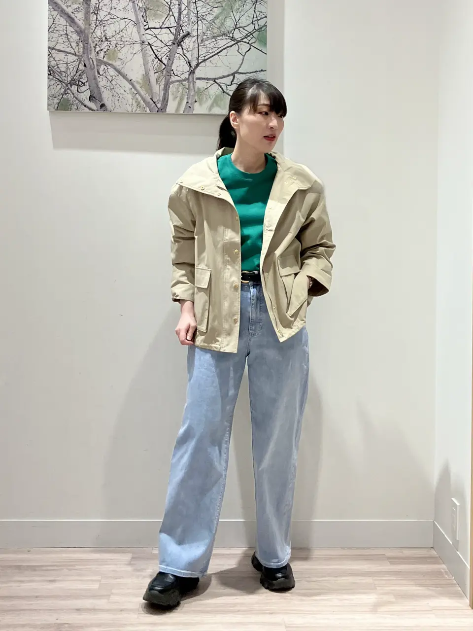 ONWARD CROSSET SELECT 岡 コーディネート画像