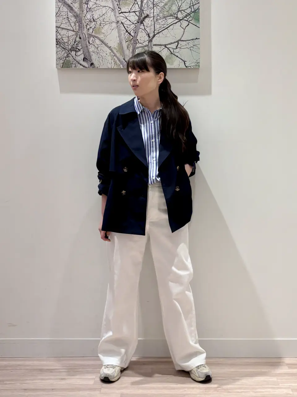  岡 コーディネート画像