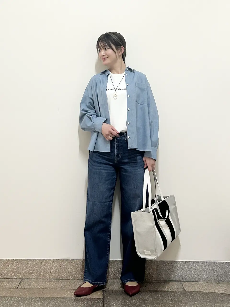 ONWARD CROSSET SELECT 千葉 コーディネート画像