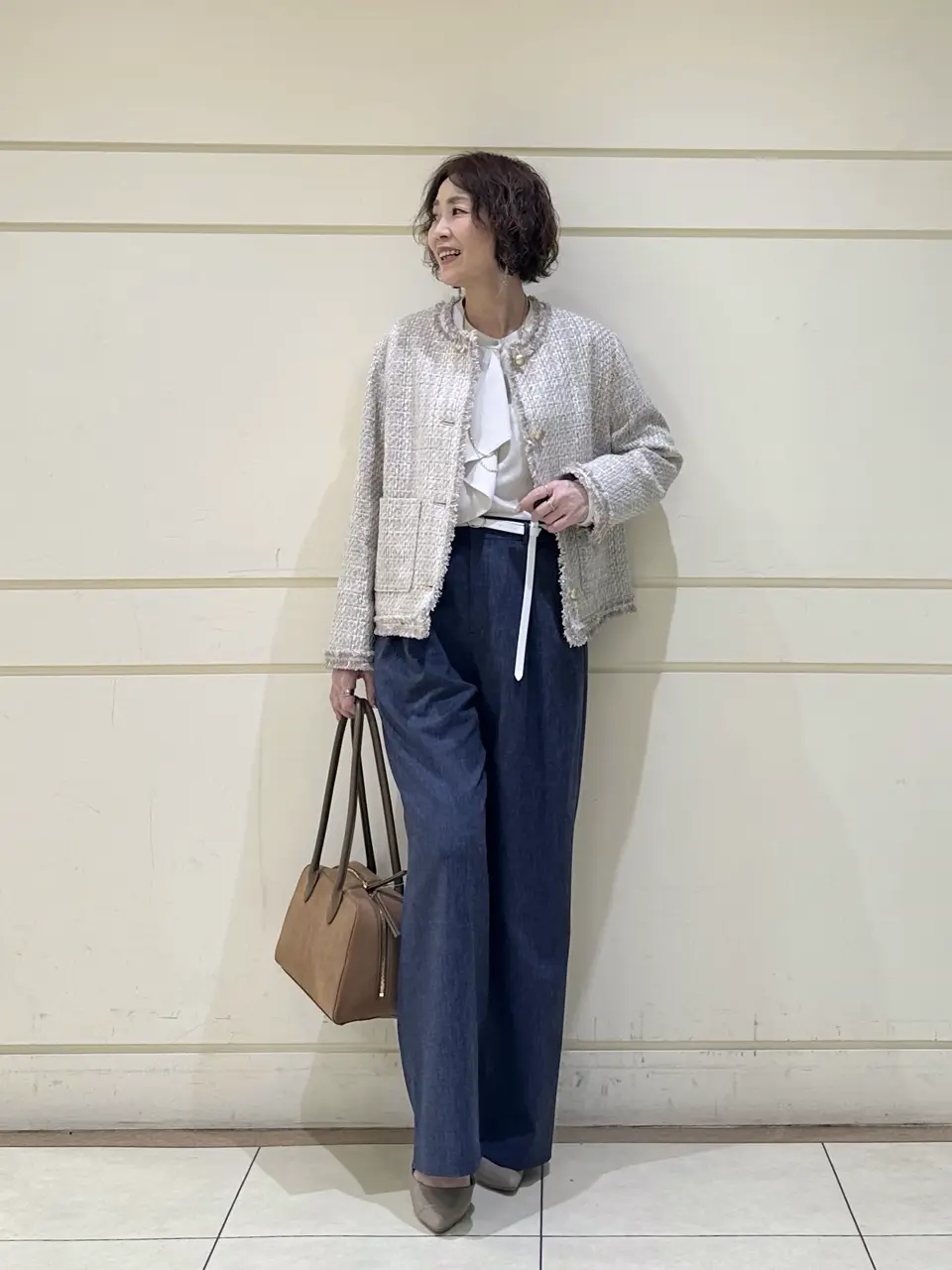 ONWARD CROSSET SELECT maruri コーディネート画像