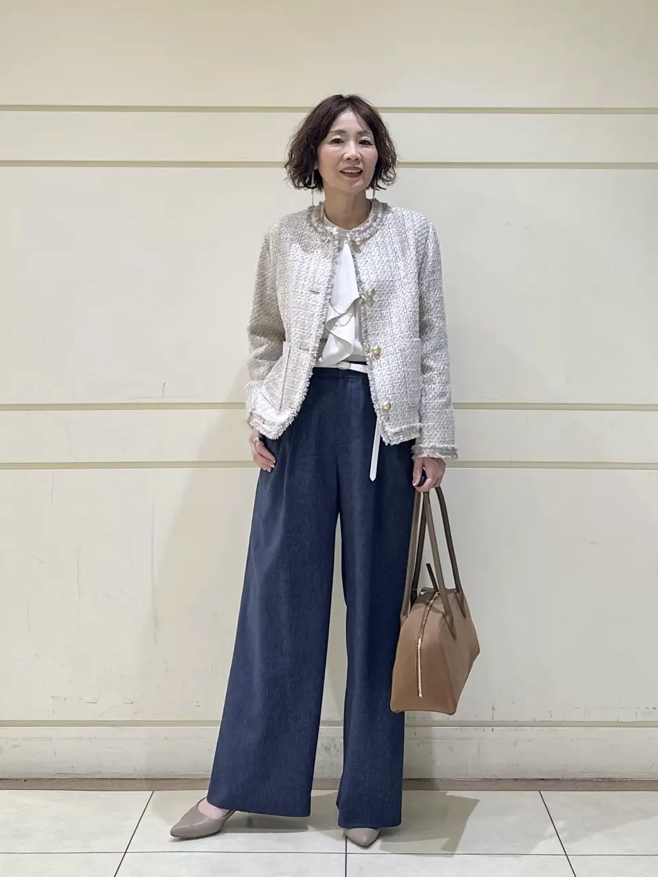 ONWARD CROSSET SELECT maruri コーディネート画像