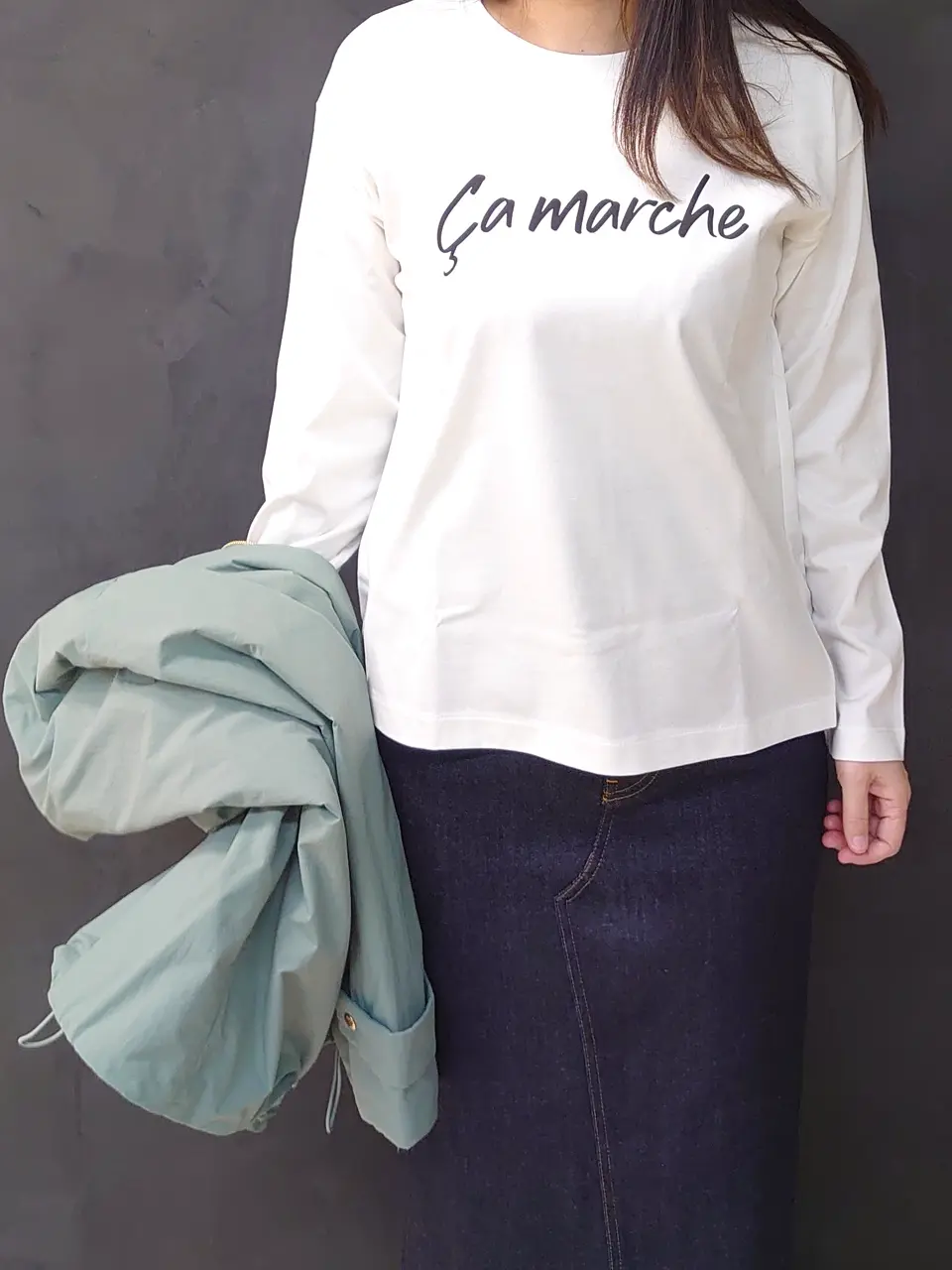 ONWARD CROSSET SELECT 森 コーディネート画像