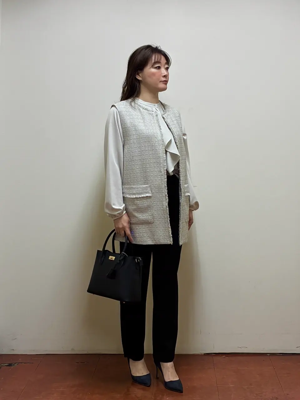 ONWARD CROSSET SELECT ハナ コーディネート画像