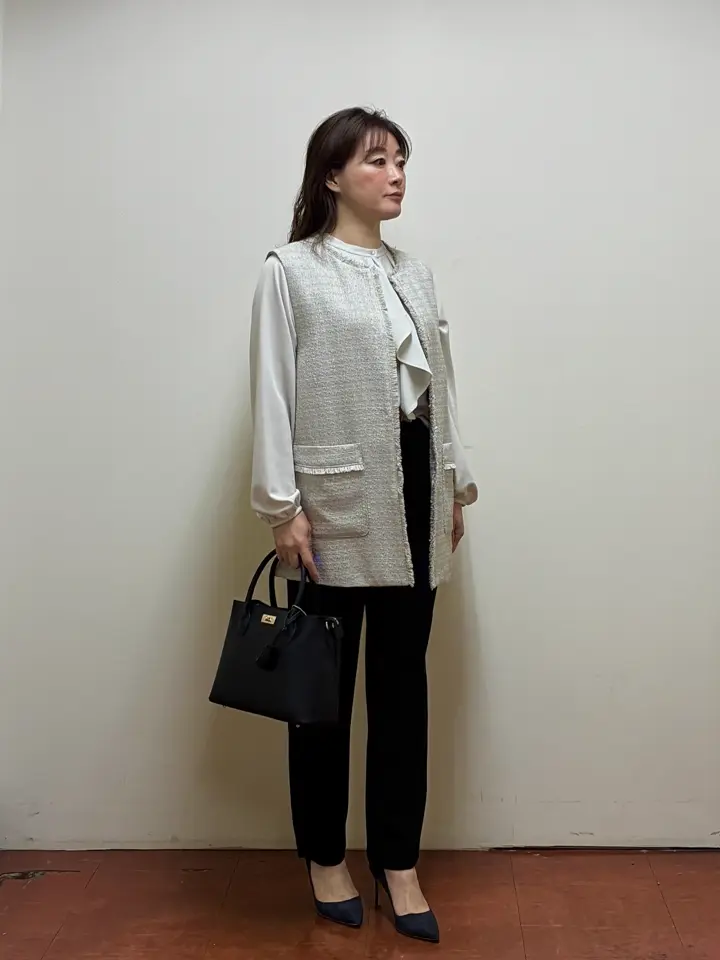 ONWARD CROSSET SELECT ハナ コーディネート画像