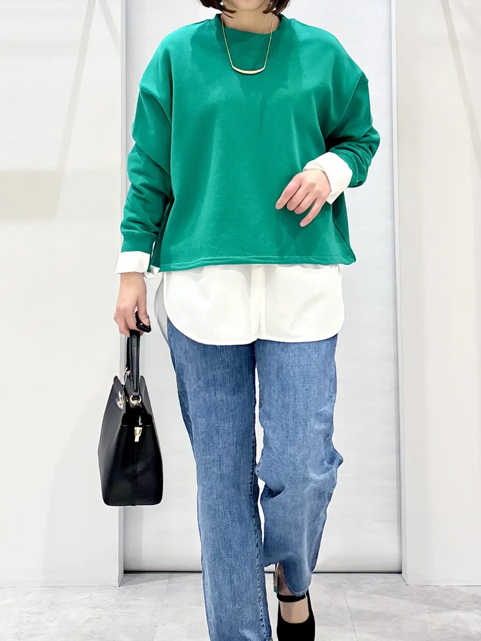 ONWARD CROSSET SELECT 横田 コーディネート画像