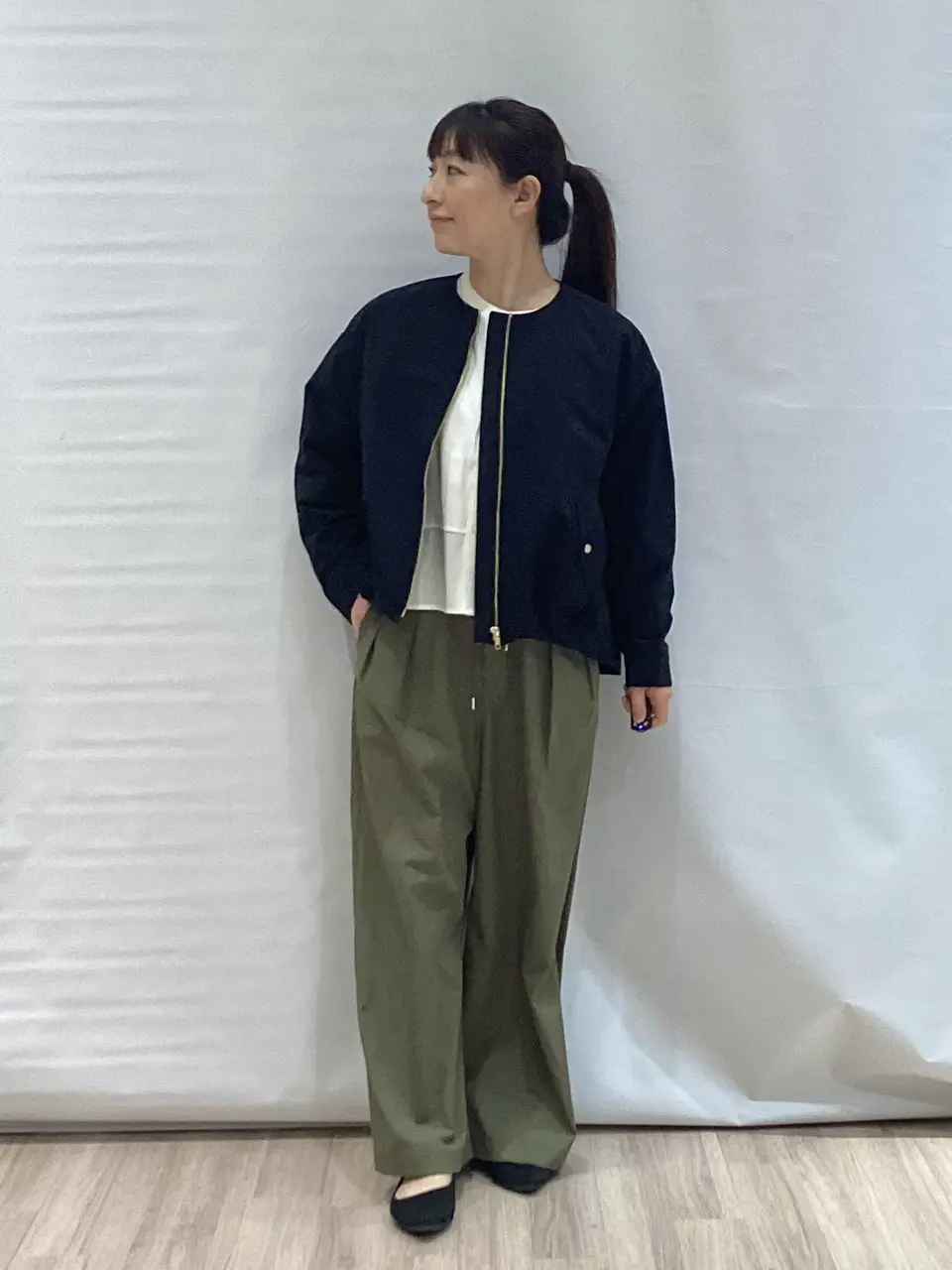 ONWARD CROSSET SELECT 深田 コーディネート画像