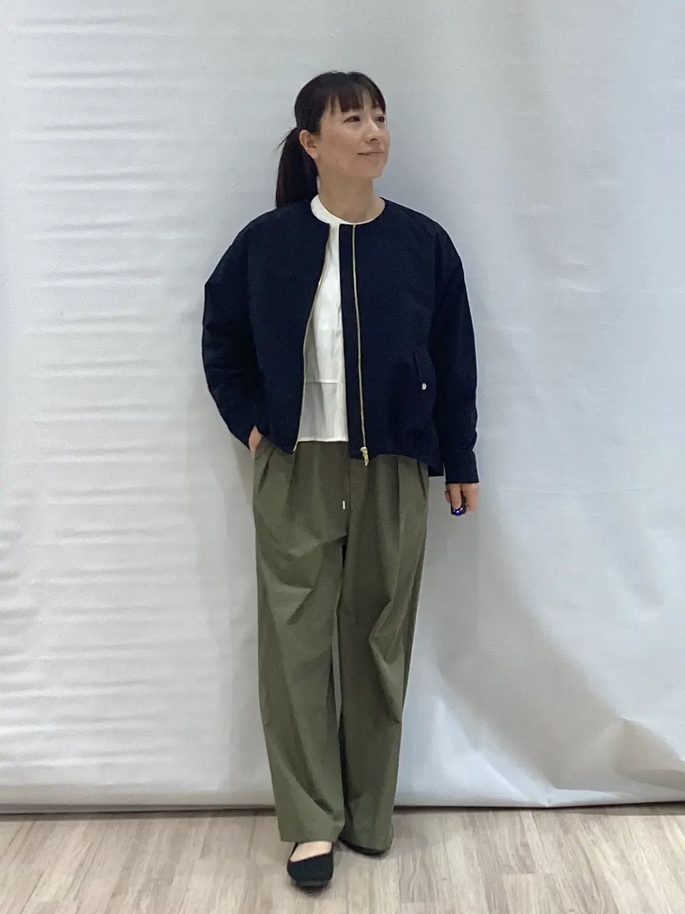 ONWARD CROSSET SELECT 深田 コーディネート画像