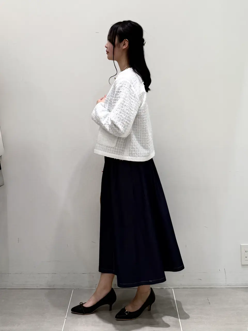 ONWARD CROSSET SELECT 洞 コーディネート画像