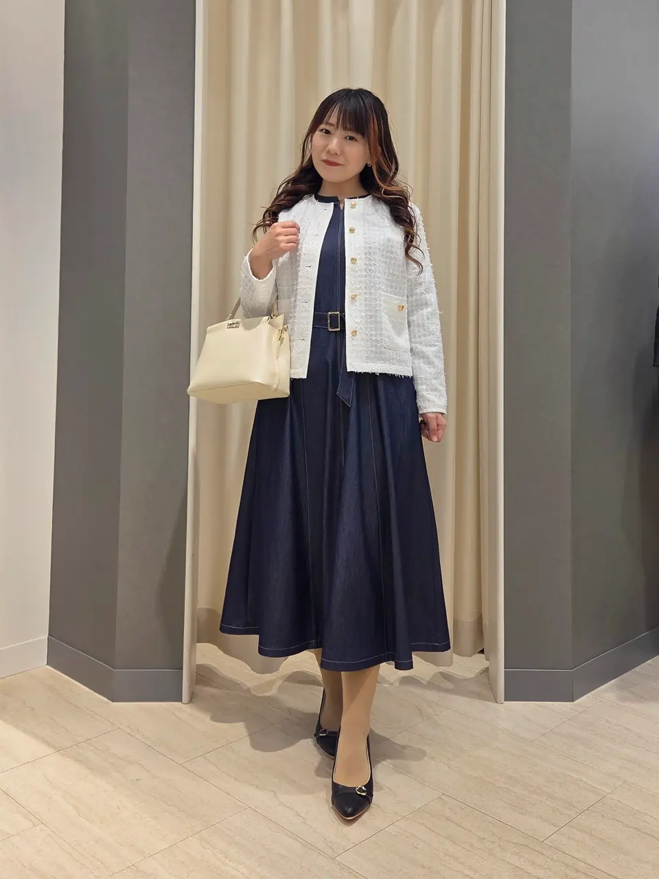 ONWARD CROSSET SELECT 丸川 コーディネート画像