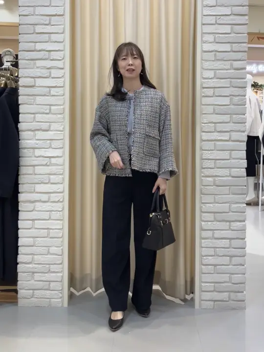 ONWARD CROSSET SELECT 檀 コーディネート画像