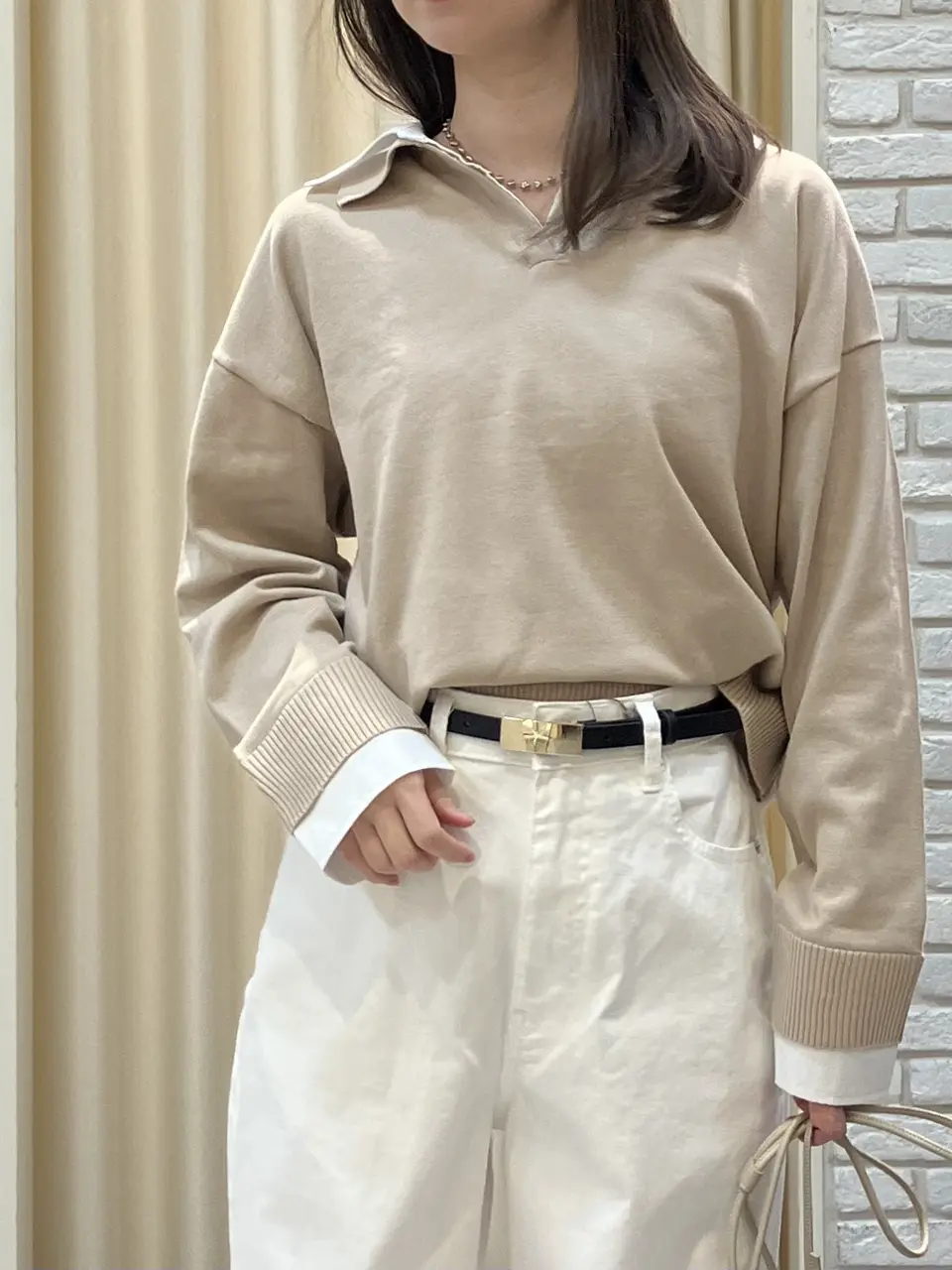 ONWARD CROSSET SELECT 檀 コーディネート画像