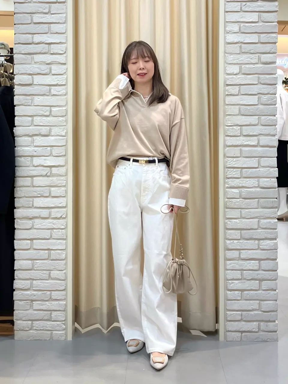 ONWARD CROSSET SELECT 檀 コーディネート画像