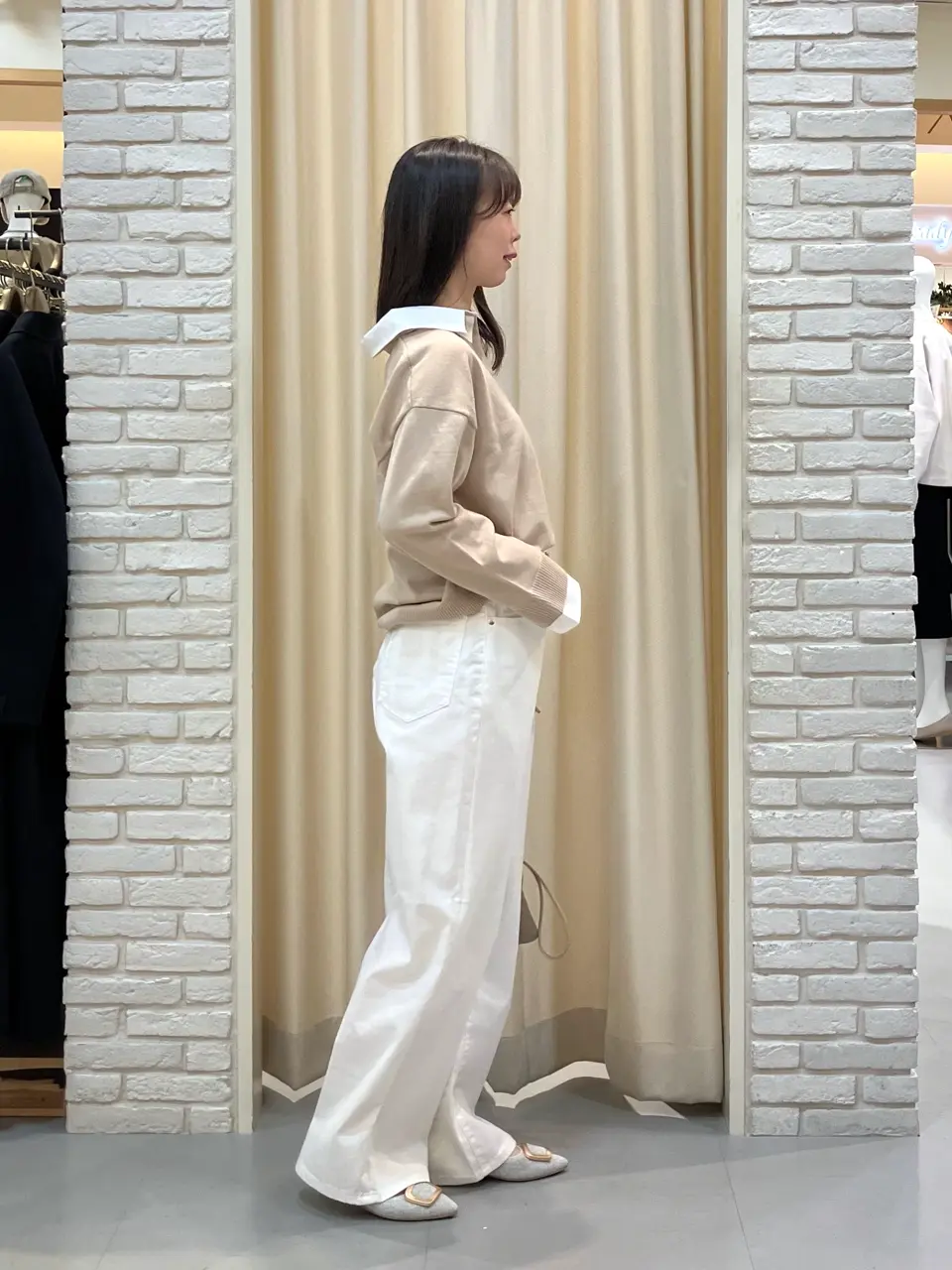 ONWARD CROSSET SELECT 檀 コーディネート画像