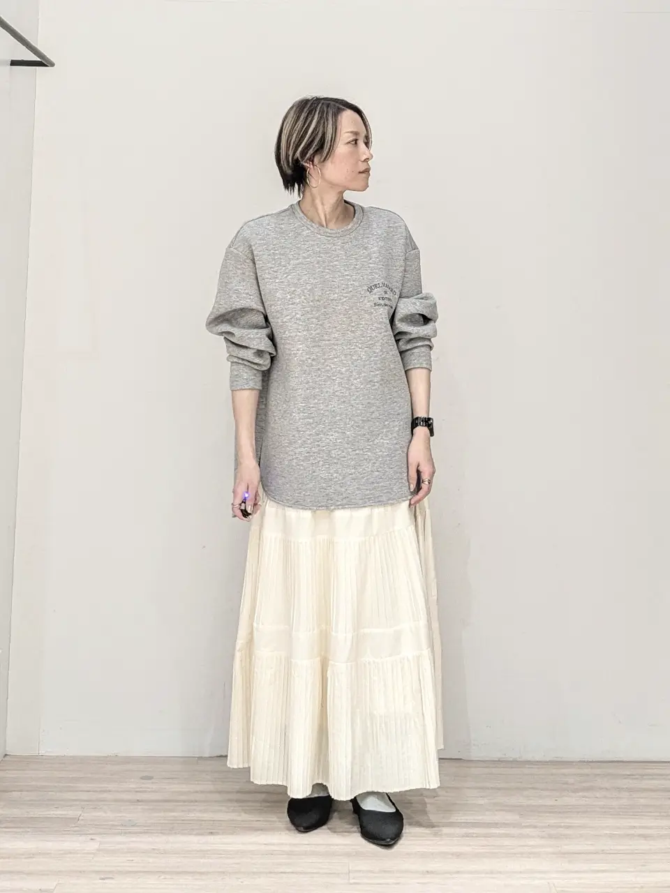  スタッフ コーディネート画像