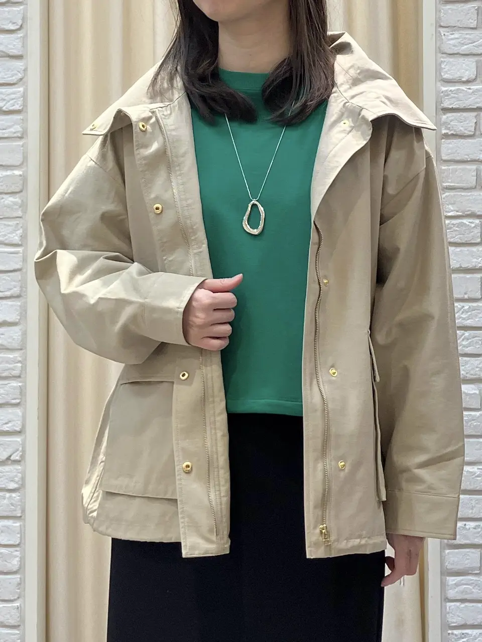 ONWARD CROSSET SELECT 檀 コーディネート画像