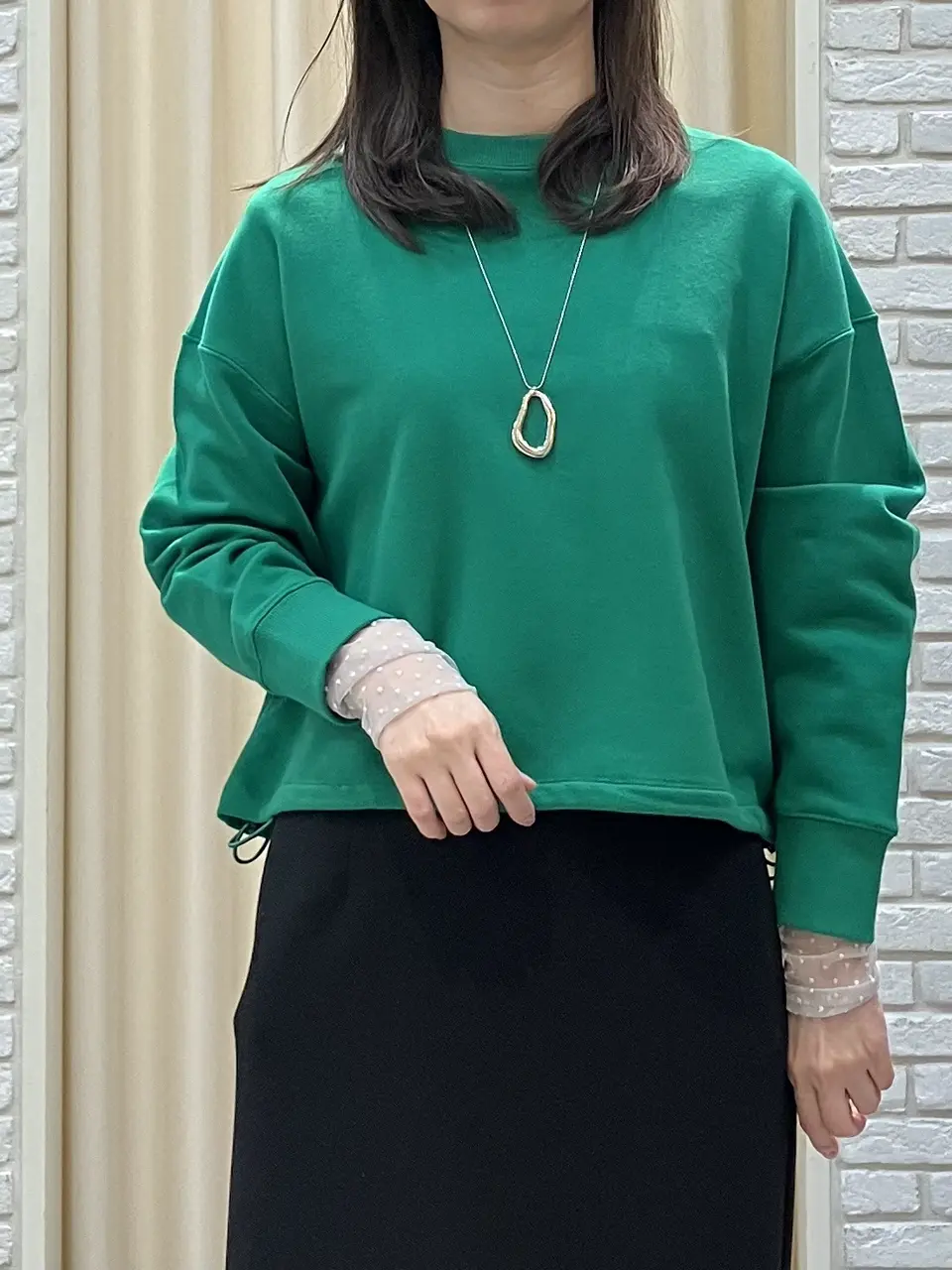 ONWARD CROSSET SELECT 檀 コーディネート画像